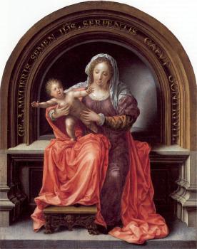 敭 瑪佈斯 The Virgin and Child